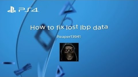 How to fix lost lbp3 data*