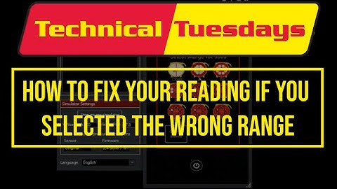 Technical Tuesdays: Ep. 25 - How To Fix Your Reading If You Select The Wrong Range