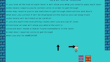 2D adventure game start