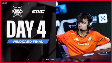MSC at EWC 25 - Day 4 - Wild Card