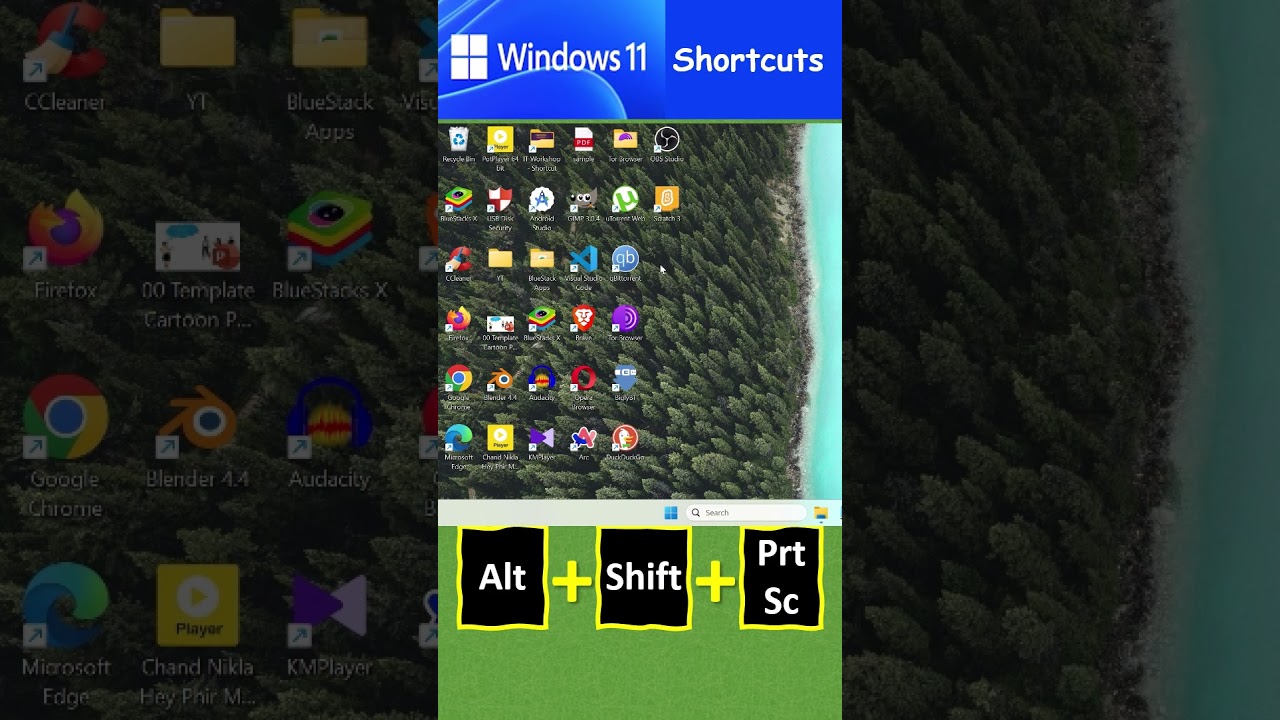 Shortcut Keys to Enable or Disable High Contrast in Windows 11