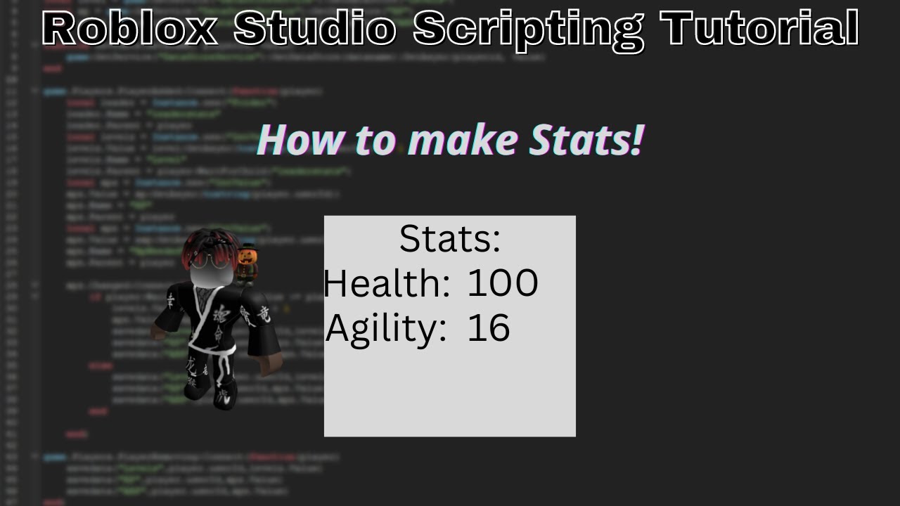 How To Make Character Stats UI! (Roblox) 