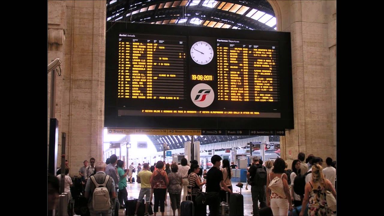 Annunci alla Stazione di Milano Centrale - Parte 2, dalle 6 alle 7.30