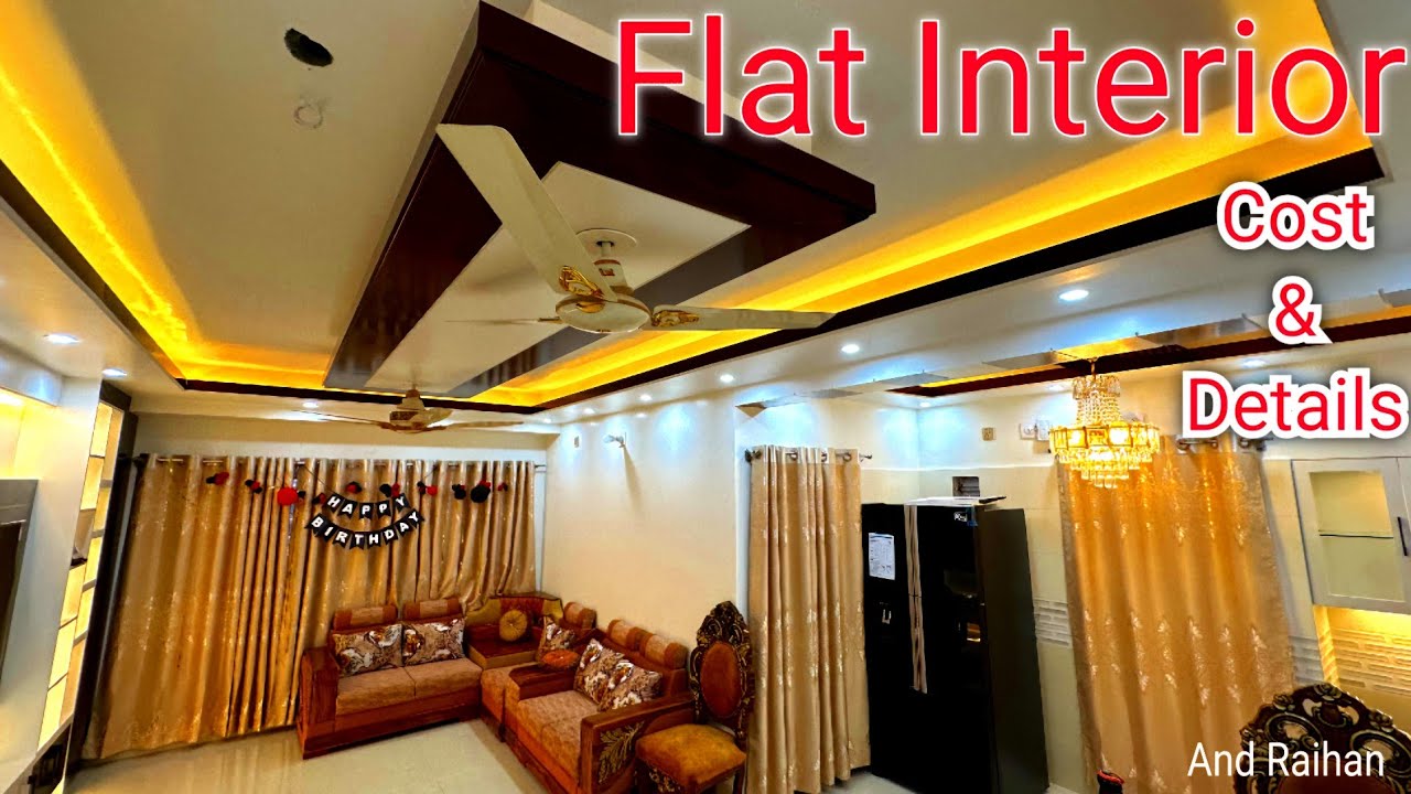 ইন্টেরিয়র ডিজাইন খরচসহ বিস্তারিত / Interior Design with Cost. - YouTube