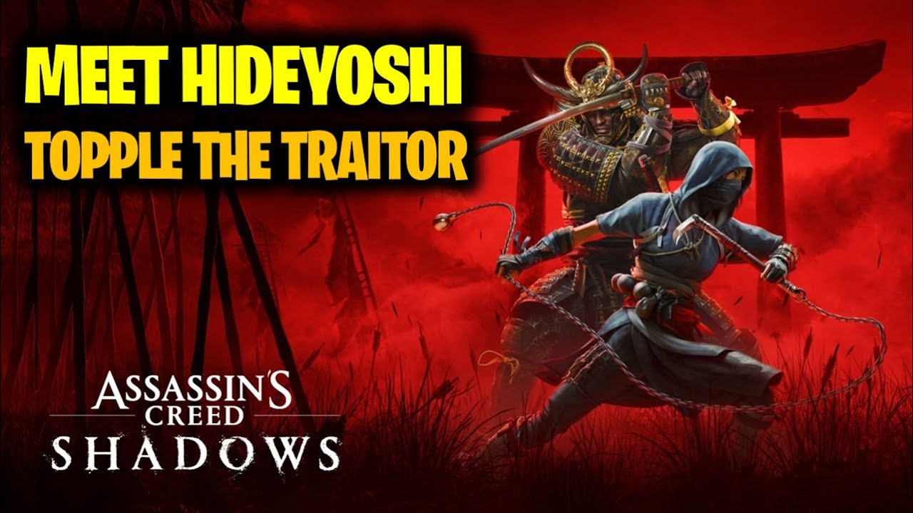 Meet Hideyoshi | Assassin's Creed Shadows - YouTube