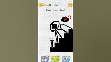 Draw 2 Save Game Level #75 #Shorts