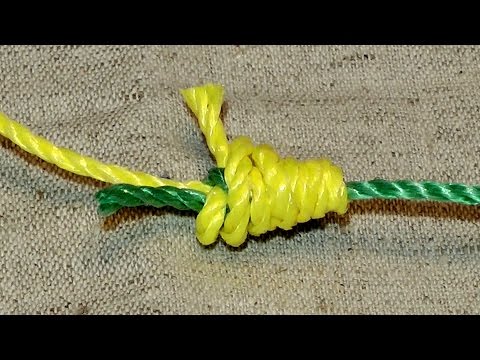 Лучший узел для связывания двух лесок. Узел "Морковка".