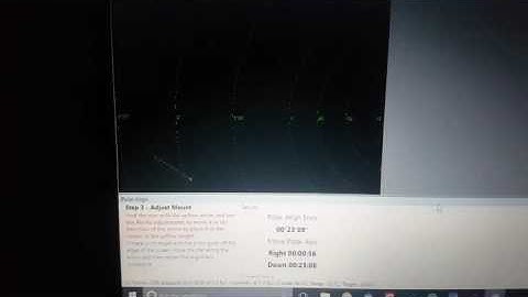 First test of Sharpcap Polar Alignment tool - very impressive!