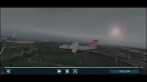 Flight W&O Wright Wings ATR 42 SIMPLE LANDING  Newcastle  🛬  LHR London