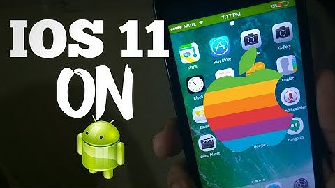 How to Install ios 11 on Redmi Note 4 |No Root|