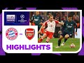 Bayern Munich 1-0 Arsenal (agg. 3-2) | Champions League 23/24 Match Highlights