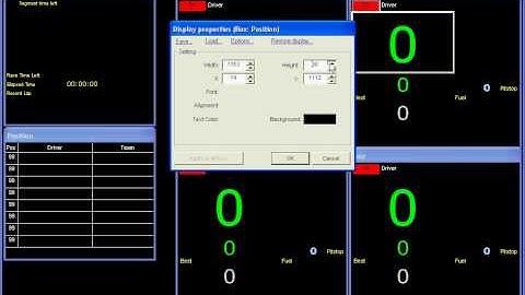 Pc Lap Counter - zoom - change the line height of classement box