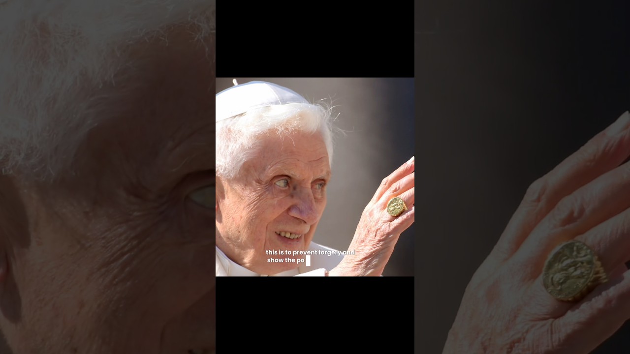 why they destroy the pope ring after he dies? 