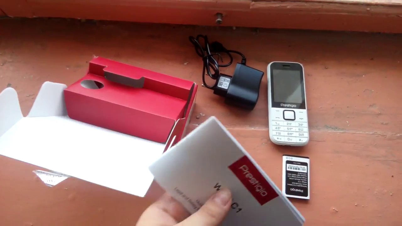 Огляд Prestigio Wize C1 Duo White з Rozetka