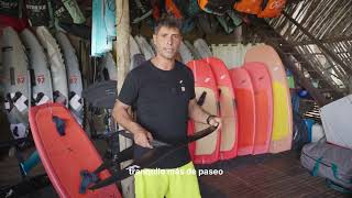 : Descubr'i los foils Eagle X y SK8 de F-ONE con Edu Giudicci en Jericoacoara