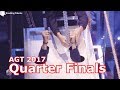 Damian Aditya  Escape/Magic Act Technical Problem Quarter Finals America's Got Talent 2017 Live  2