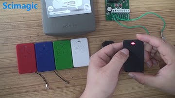 SMG 233 MULTI Frequency Remote Control Duplicator SOMFY 434 42Mhz