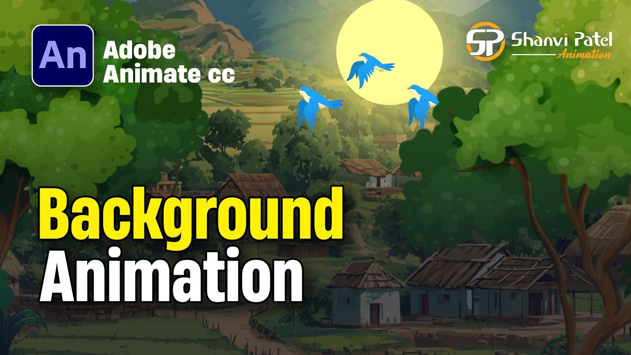 Professional 2D Animation Tutorial | How to Animate Backgrounds Step by Step