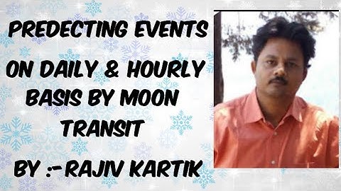 Predict events on daily & hourly basis by moon transit  #astrology #jyotish #kpastrology #kp