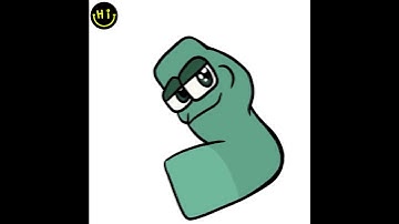 Alphabet Lore But Transform Drawing Animation (L)