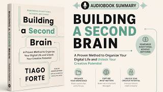 Building a Second Brain by Tiago Forte | Organize Your Digital Life & Boost Productivity Audiobook