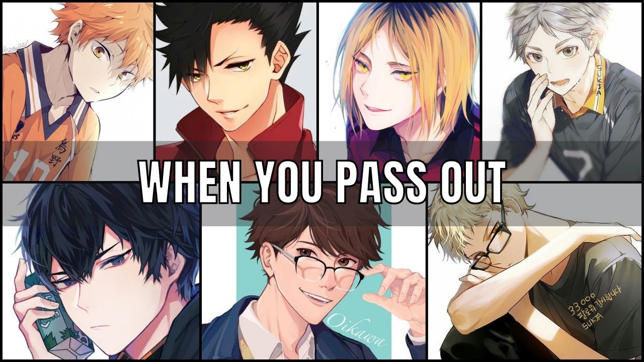 When you pass out | haikyuu x Listener | haikyuu ASMR