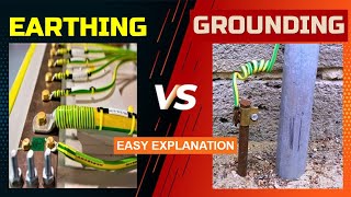 Earthing vs Grounding | Difference between Earthing & Grounding