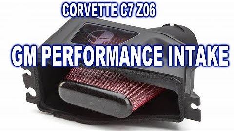 Corvette C7 Z06 Katech TB + GM Performance Intake