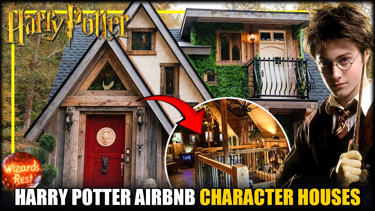 Inside the World’s Most Magical Harry Potter-Themed Airbnbs