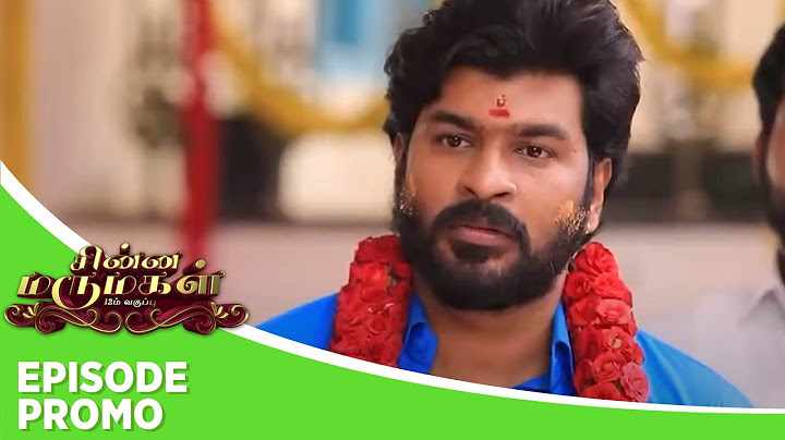 Chinna Marumagal | Episode Promo | 13th May 2025