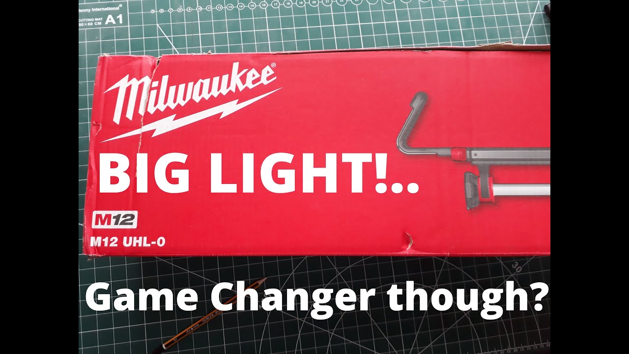 BIG LIGHT!.. Gamer Changer thought? Milwaukee M12 UHL0 Underhood Light