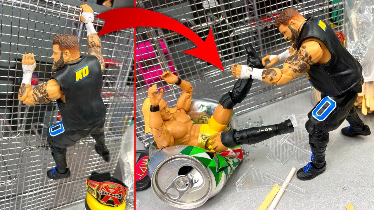WWE ACTION FIGURE WEAPONS MADE OF HOUSEHOLD ITEMS! YouTube