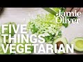 5 Things... Vegetarian | Food Tube Classic Recipes