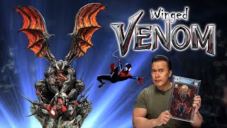 CAN VENOM FLY??? Amazing Winged Venom Statue - Venom vs. Miles Morales! NEW BEST VENOM STATUE?
