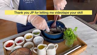 SAMIRA Restaurant, Tagaytay- Making Ceviche (Kilawen)