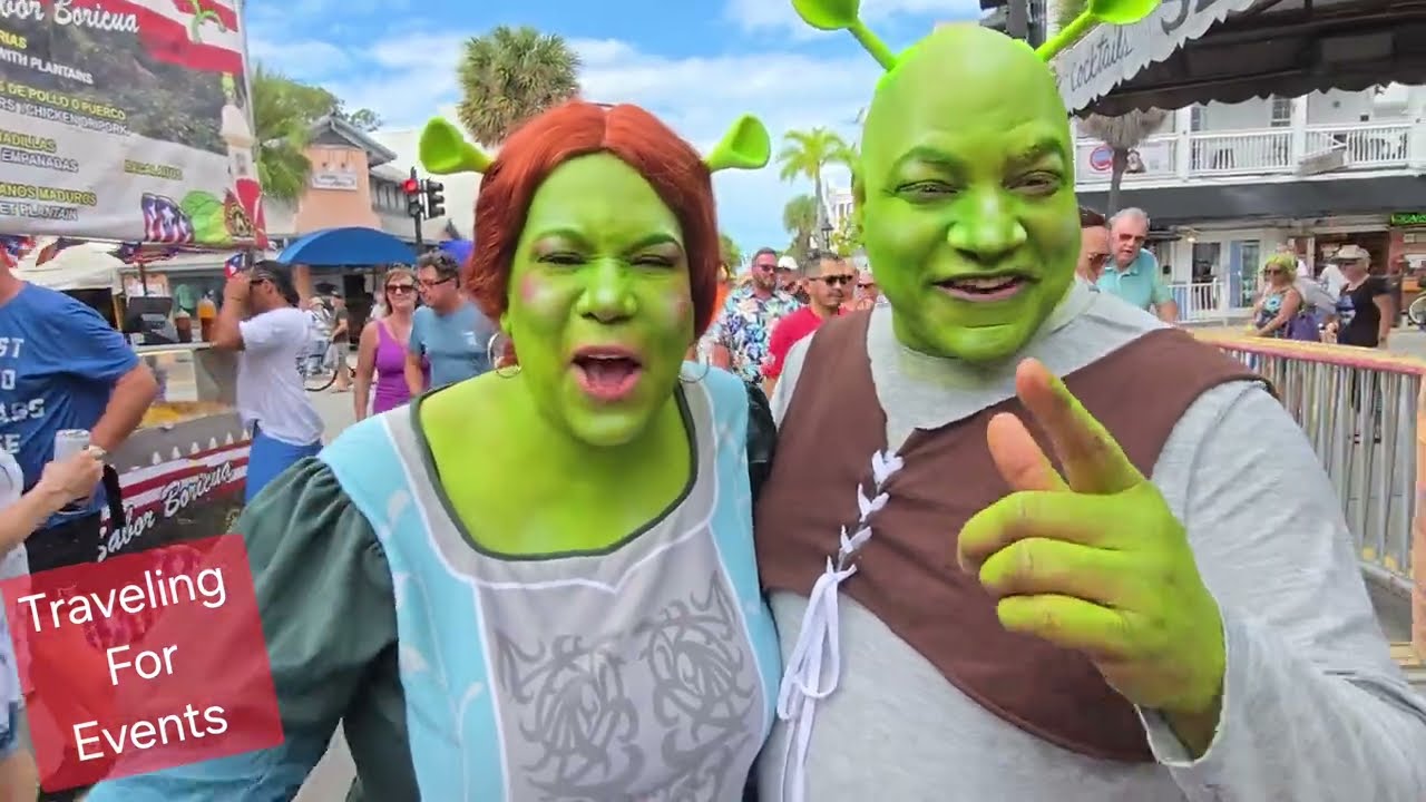 Fantasy Fest 2025: 8-й день уличной ярмарки: обзор | Костюмы и продавцы на улице Дюваль, Ки-Уэст