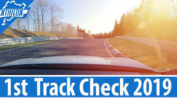 First Lap 2019 - Track Check done - Nürburgring Nordschleife BTG Porsche Macan S - 4K
