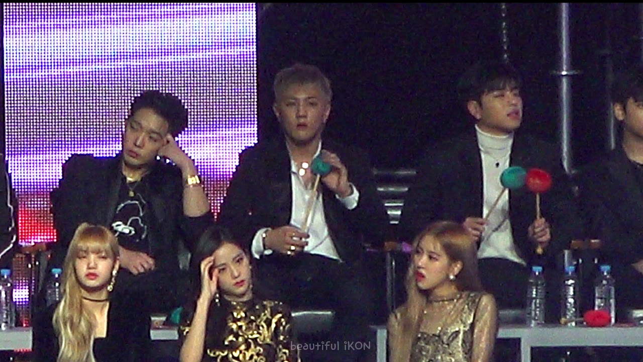 190105 골든디스크 iKON 김동혁 DK Reaction (2)- 마마무 화사 무대 ft. 바비 준회 찬우 윤형