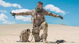 He Stepped on a Landmine… Now He Can’t Move | Mine (2016) Movie Recap