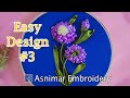 Ribbon Embroidery - Easy Flower Design