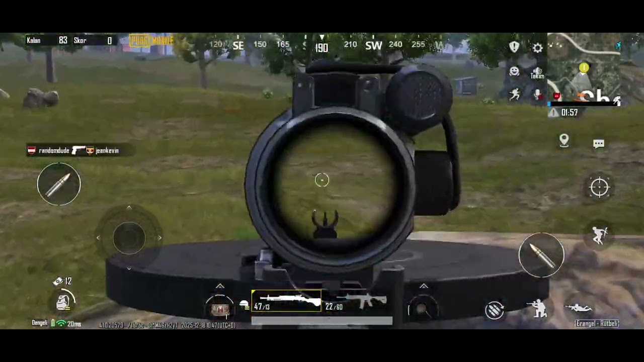 Pubgmobile/2 maç 1 oyun