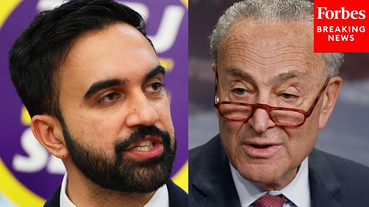 Schumer Asked Point Blank About Zohran Mamdani's 'Inability' To Condemn 'Globalize The Intifada'