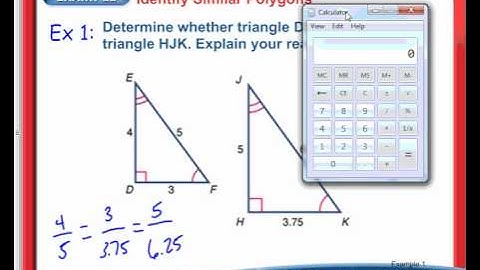 4-7 Similar Polygons