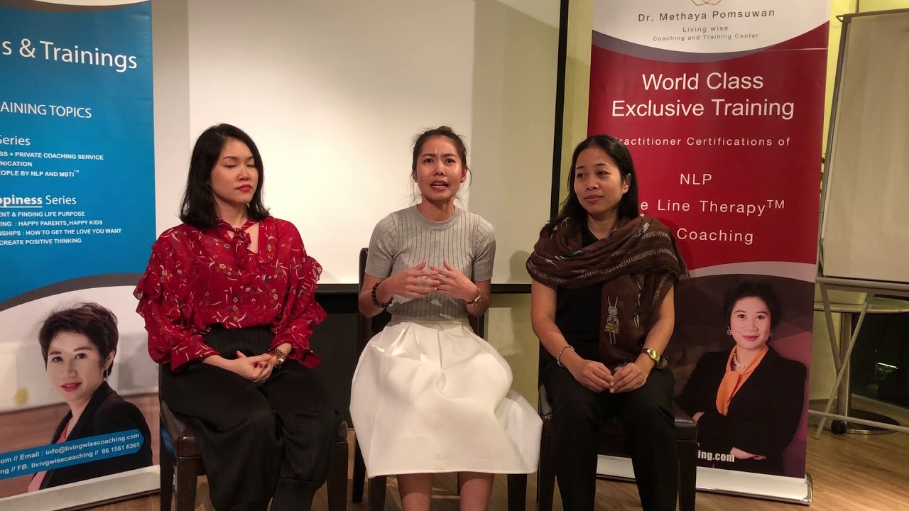 Testimonial หลักสูตร NLP / Time Line Therapy / NLP Coaching ระดับ ...