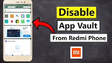 How to Remove App Vault From Redmi phone home screen (Easy Guide)