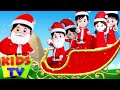 Santa Claus Finger Family | Jingle Bells | Christmas Carols | Xmas