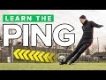 LEARN THE "PING" | Long pass football skills tutorial