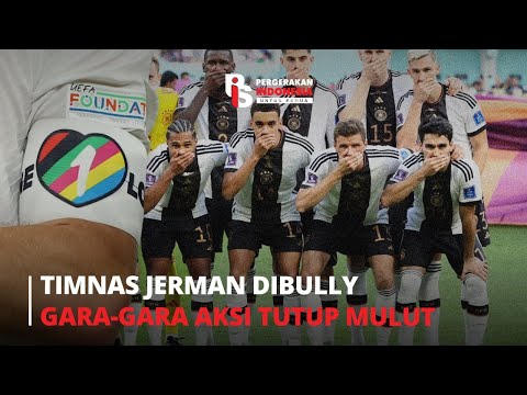 TIMNAS JERMAN DIBULLY GARA-GARA AKSI TUTUP MULUT I Cindy Florencine