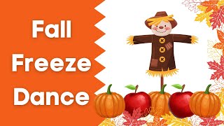Fall Freeze Dance | Dance Along |  Movement Break