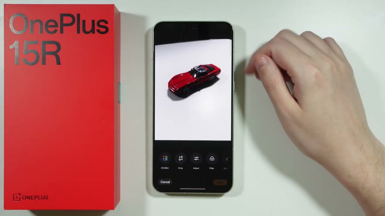 OnePlus 15R: Как редактировать фотографии